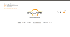 Desktop Screenshot of naturalapiary.com